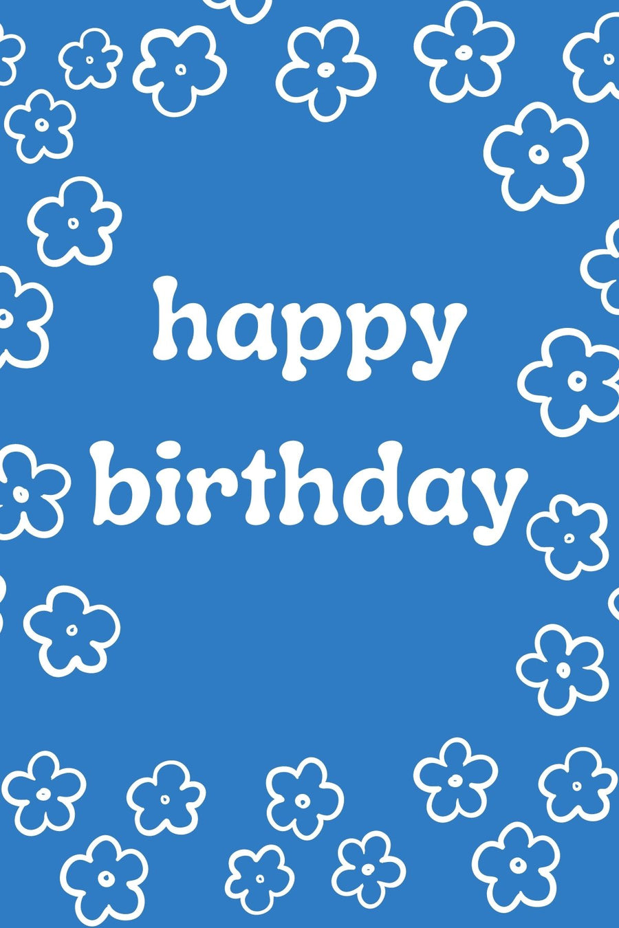 Happy Birthday, Blue